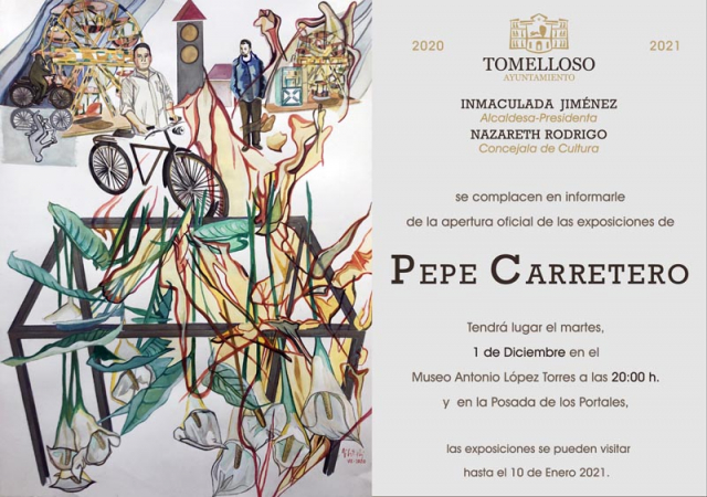 invitación protocolaria Pepe Carretero Tomelloso