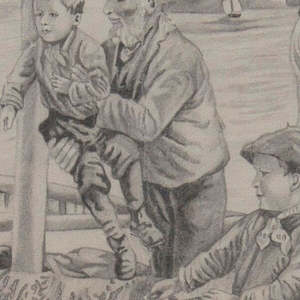 The fishermen - Detail