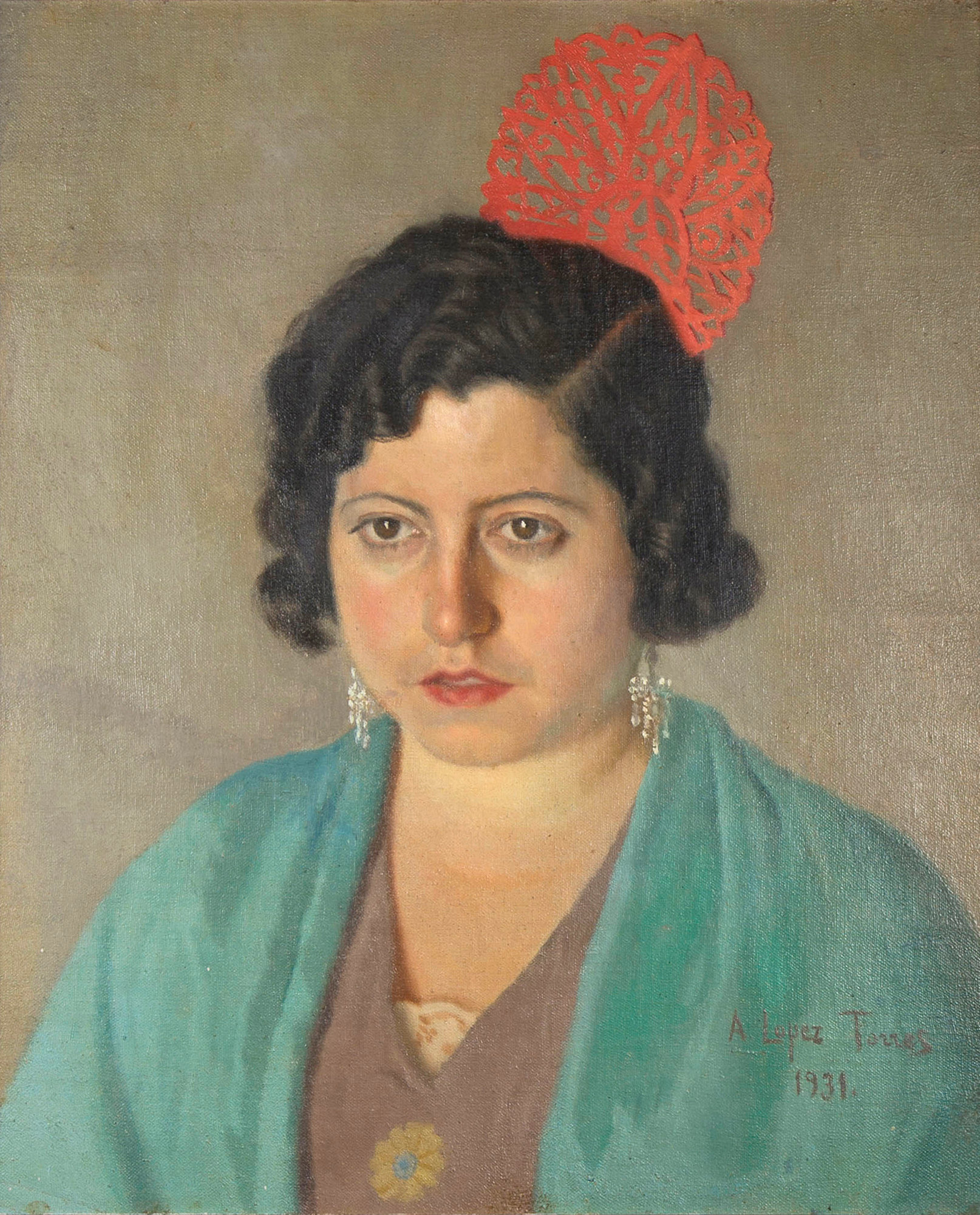 Portrait de madame María Cabrero