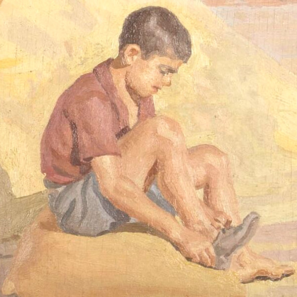 Children in the era - Detail