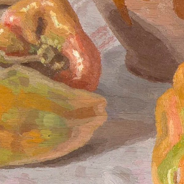 Still life with peppers - Detail